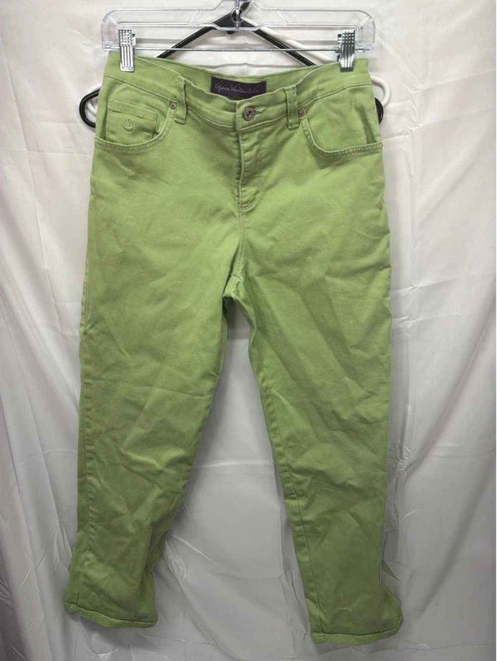 Gloria Vanderbilt, green pants jeans